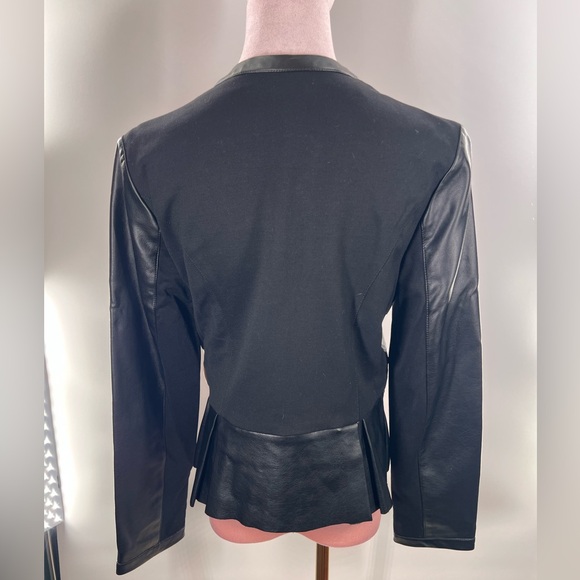 EUC INC Striped Leather Jacket - Picture 7 of 9